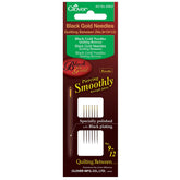 Black Gold Hand Sewing Needles (Quilting Between) No. 9, 10, 12